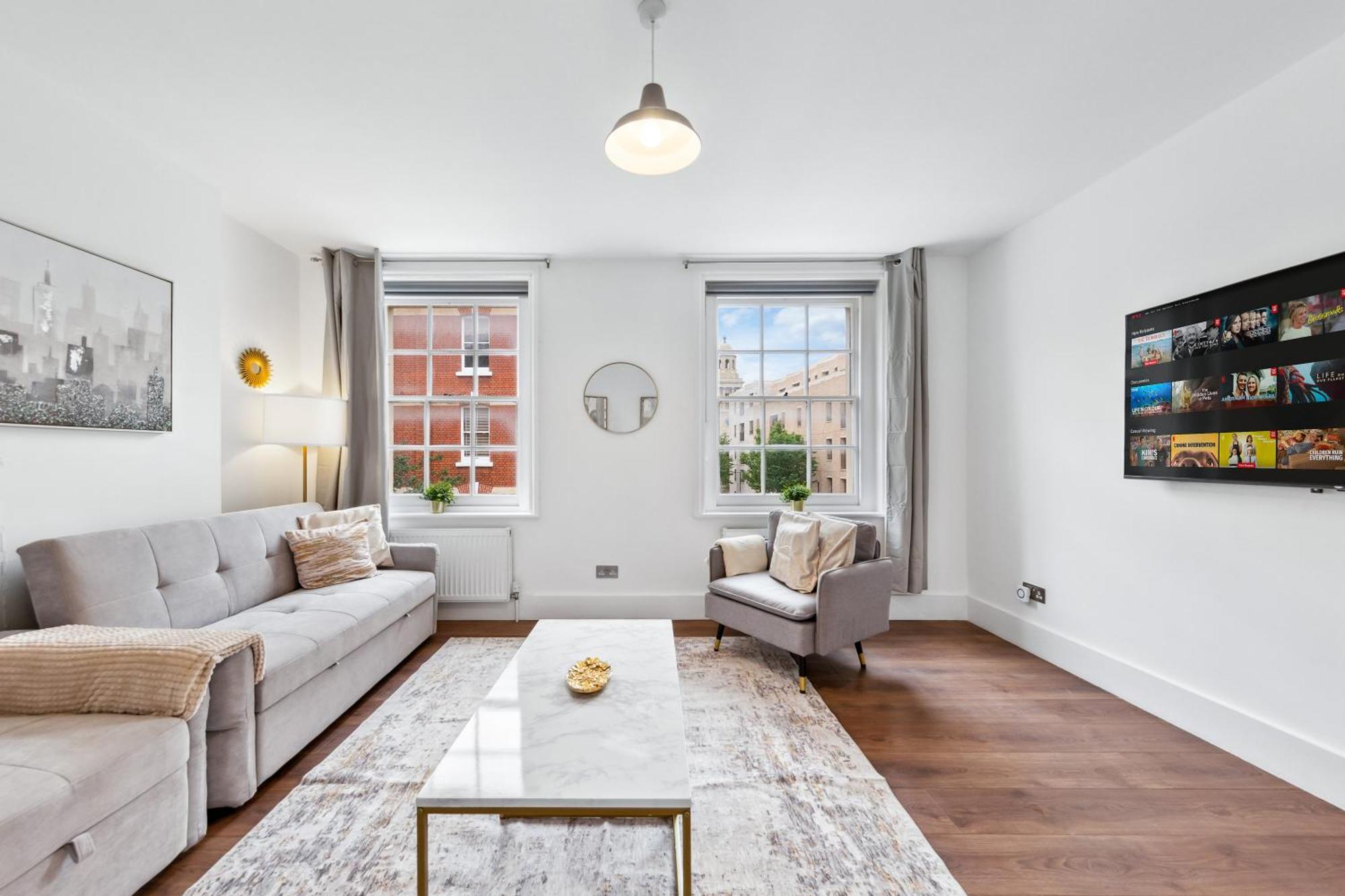 Spacious 1br In Marylebone -sherlock Holmes Museum Apartamento